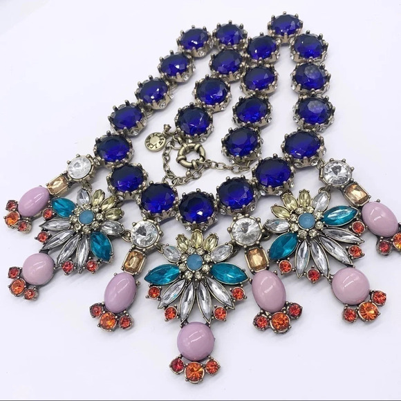 J. Crew Jeweled Statement Necklace - Picture 2 of 6